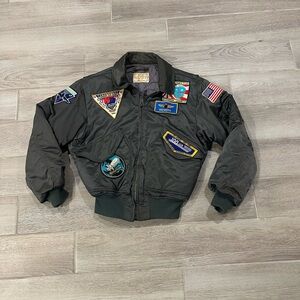Vintage US Navy CWU-45/P Flight Jacket